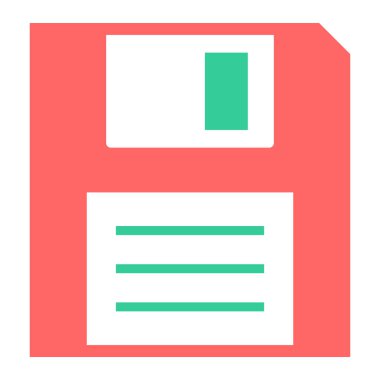 Sarkık. Web simgesi basit illüstrasyon