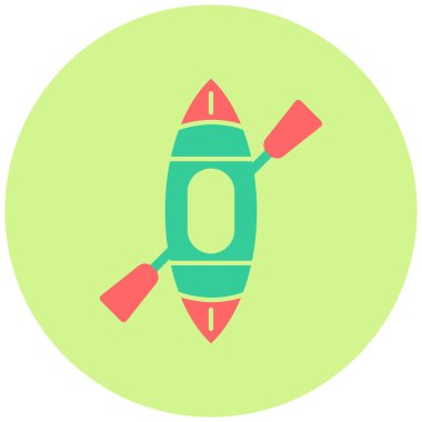 Kano. Web simgesi basit illüstrasyon