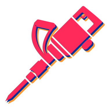 Bir roket simgesinin vektör çizimi