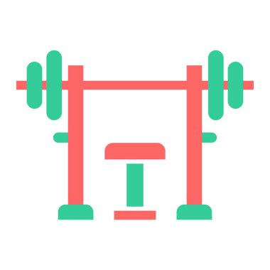 Halter. Web simgesi basit illüstrasyon