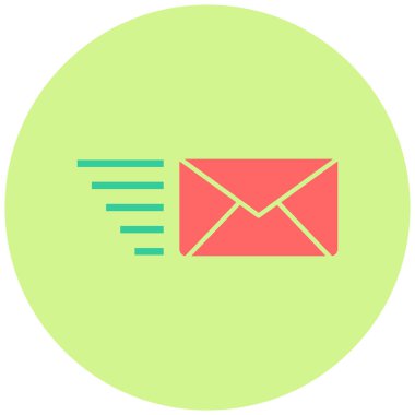 E- posta simgesi vektör illüstrasyonu