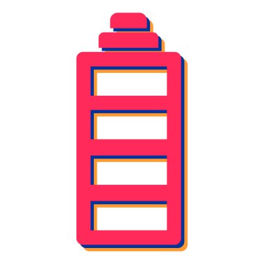 pil vektör illüstrasyonu