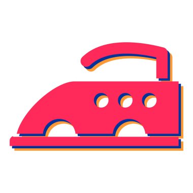 Gıda ve teknoloji ikonunun vektör illüstrasyonu