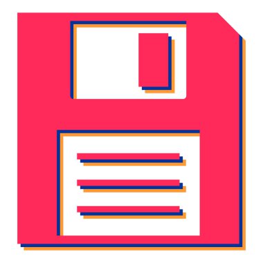 Beyaz arkaplanda izole edilmiş modern simgenin vektör illüstrasyonu 