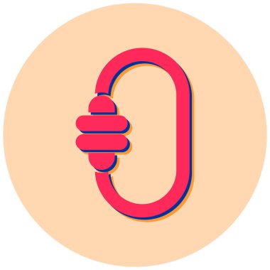 Kablo. Web simgesi basit illüstrasyon