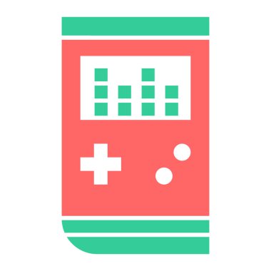 oyun konsolu vektör çizimi