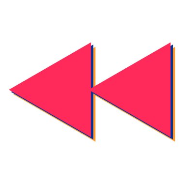 Düğme modern simgesinin vektör illüstrasyonu