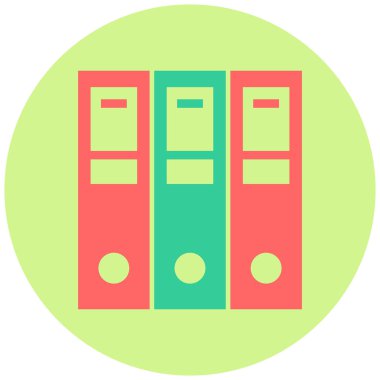 Dosyalar. Web simgesi basit illüstrasyon