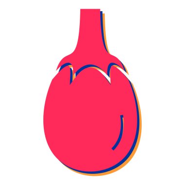 Modern bir ikon. vektör illüstrasyonu