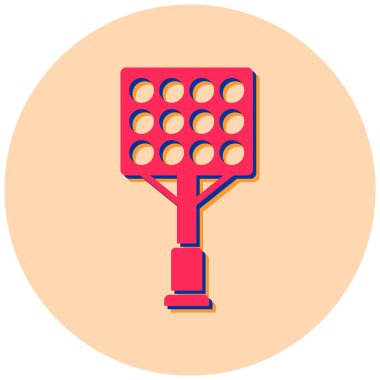 Tenis topu. Basit tasarım