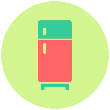 buzdolabı vektör simgesi modern basit tasarım