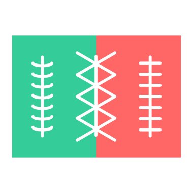 Beyzbol sopası ikonu vektörü. Spor malzemeleri tabelası. izole edilmiş sembol çizimi