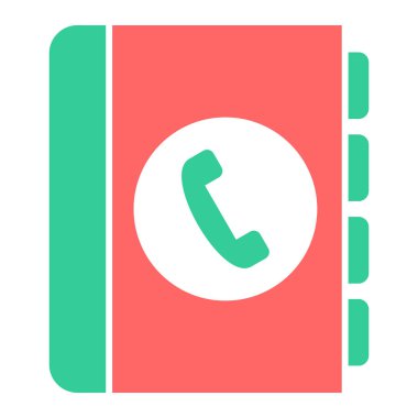 - Telefon. Web simgesi basit illüstrasyon