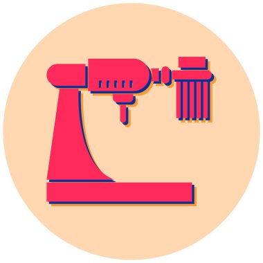 Karıştırıcı simgesi, basit tasarım vektör çizimi