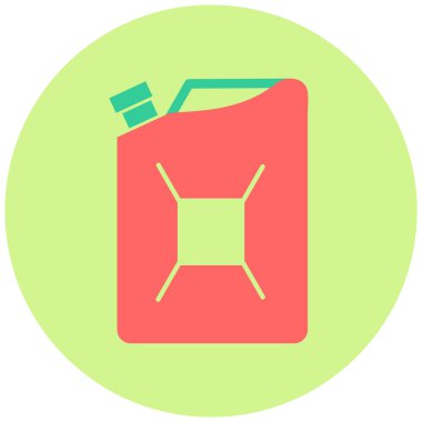 Yakıt Kutusu vektör illüstrasyonu