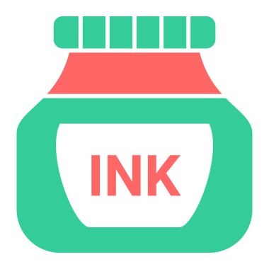 Şişe. Web simgesi basit illüstrasyon