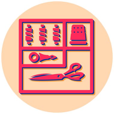 Modern mutfak araçlarının vektör çizimi