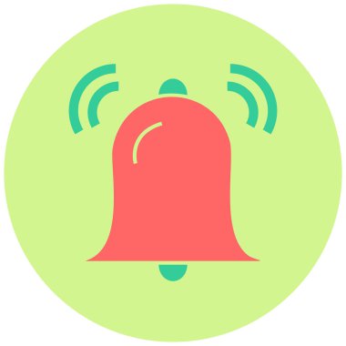 Bildirim simgesi. Basit resimleme