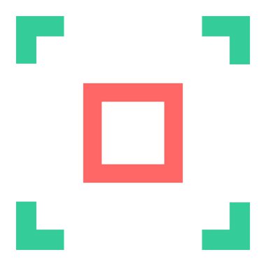 Eksi. Web simgesi basit illüstrasyon