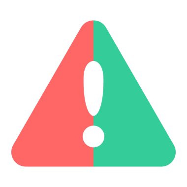 Ünlem simgesinin vektör illüstrasyonu