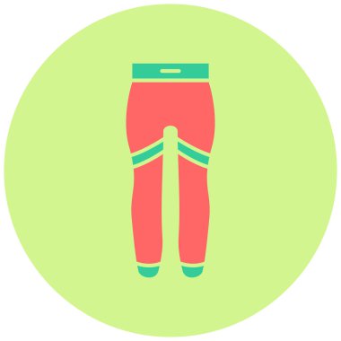 Şort. Web simgesi basit illüstrasyon