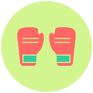 Spor. Web simgesi basit illüstrasyon