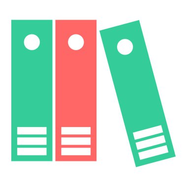 dosya dizinleri ikon vektör illüstrasyon tasarımı