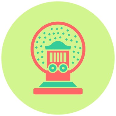 Kristal Top. Web simgesi basit tasarım