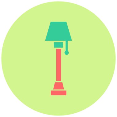 Lamba. Web simgesi basit illüstrasyon