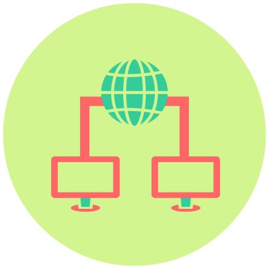 ağ paylaşımı. Basit resimleme