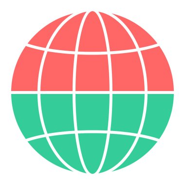 Seo ve teknoloji simgesinin vektör illüstrasyonu