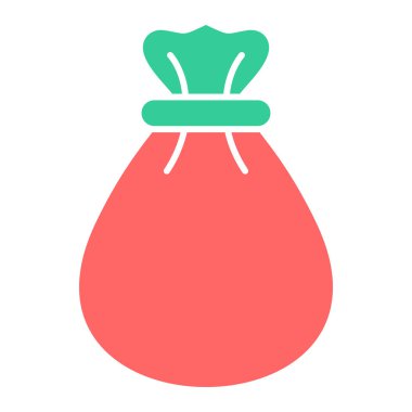 torba simgesi, vektör illüstrasyonu