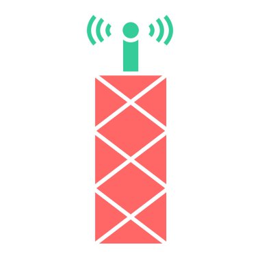 Wifi Bağlantısı. Basit illüstrasyon