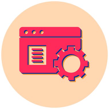 düz vektör simgesi ayarlanıyor