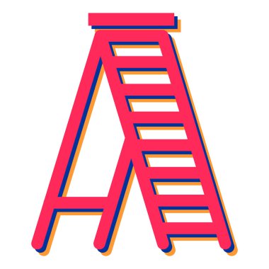 merdiven simgesi çizimi