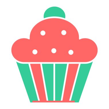 Tatlım. Web simgesi basit illüstrasyon