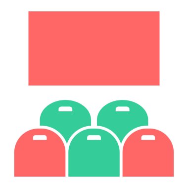 Kutu. Web simgesi basit illüstrasyon