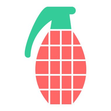 Bomba simgesinin vektör illüstrasyonu