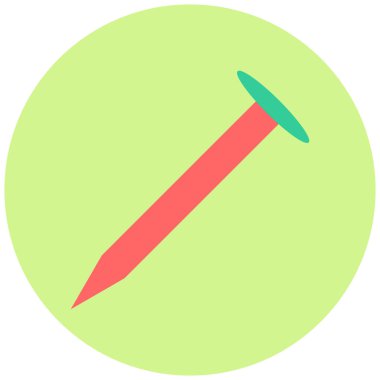 Nails modern simgesinin vektör illüstrasyonu 