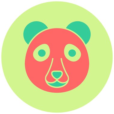 Panda vektör resimleme