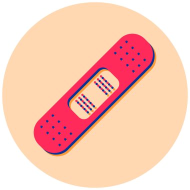 tıbbi sıva simge vektör çizim