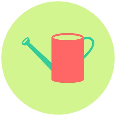 Moda tarzı izole edilmiş arkaplanda sulama simgesi