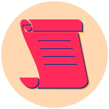 Pano. Web simgesi basit illüstrasyon