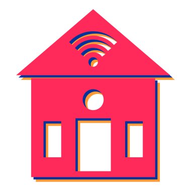 ev otomasyonu konsepti simge tasarımı, vektör illüstrasyonu