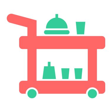 Yemek servisi. Basit tasarım