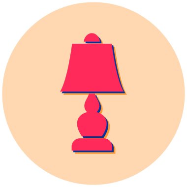 Lamba. Web simgesi basit tasarım