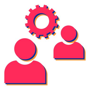 İnsanlar avatar simgesi. düz dizayn