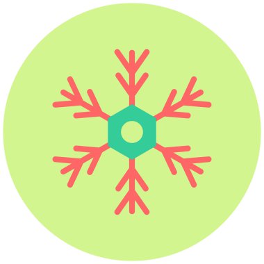 Kış modern simgesinin vektör illüstrasyonu 