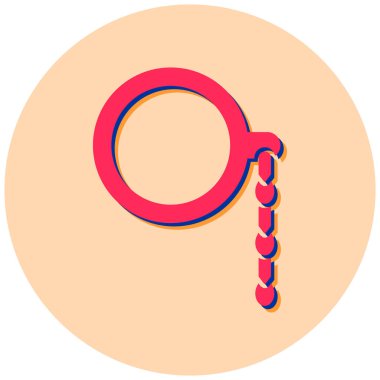 Gıda ve teknoloji ikonunun vektör illüstrasyonu