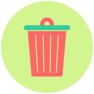 Çöp kutusu. Basit tasarım